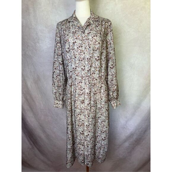 No Brand Dresses & Skirts - Vintage Floral Dress 1970s